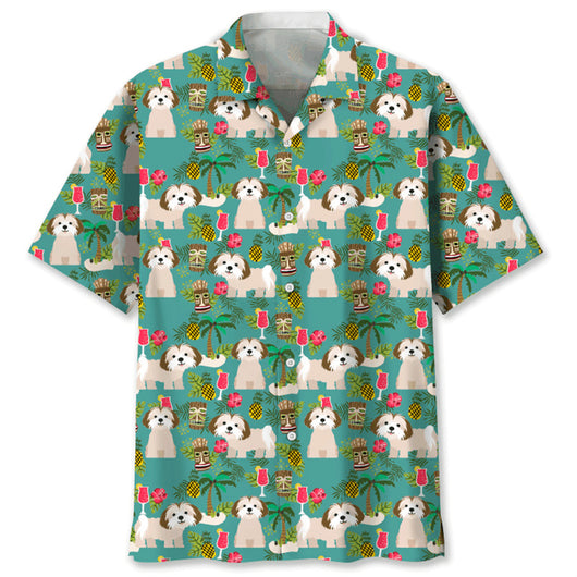 Camisa Vintage Estampada para Hombre - Estilo Fresco para el Verano