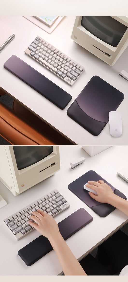 Reposamuñecas de Gel de Sílice Cuadrado para Teclado y Mouse - Soporte Ergonómico - Image 15
