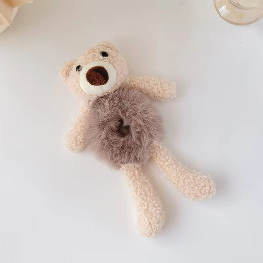 Coleteros Suaves con Diseño de Oso y Conejo - Accesorios para Cabello Infantil - Image 6