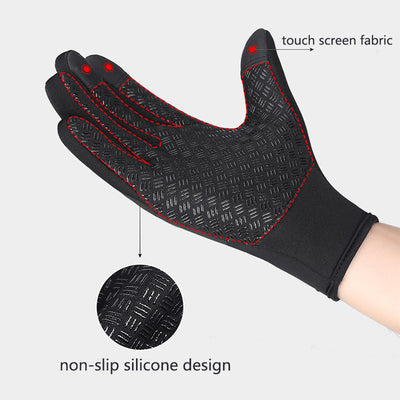 Guantes Moto Invierno Pantalla Táctil Impermeables con Forro Térmico - Image 3