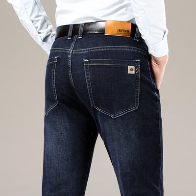 Pantalones Casuales Slim Stretch Estilo Coreano Tallas Grandes Hombre - Image 5