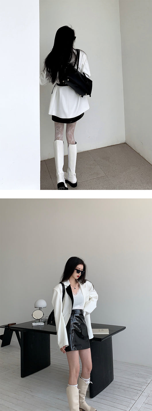 Traje Blazer Blanco Mujer - Elegancia y Sofisticación Urbana - Image 12