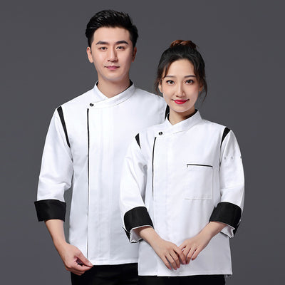 Uniforme Profesional Chef Manga Larga - Image 9