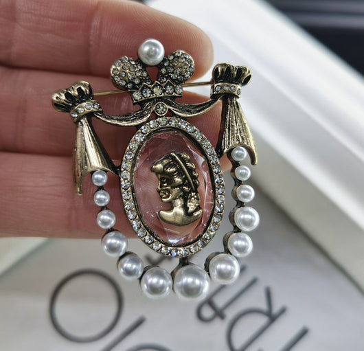 Broche Perla Barroco Vintage - Nostalgia Elegante - Image 7
