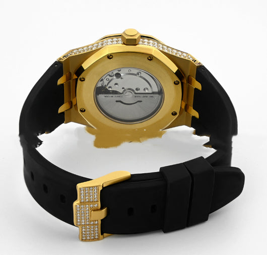 Reloj Automático de Acero para Hombre con Movimiento Mecánico Europeo - Image 10