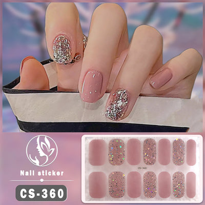 Uñas Postizas Impermeables de Color Sólido para Nail Art - Image 23