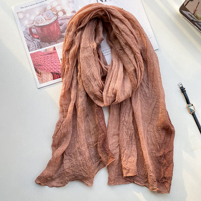 Pañuelo Retro de Algodón y Lino para Mujer - Image 14