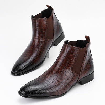 Botas Casuales Británicas para Hombre - Estilo Versátil y Moderno - Image 7