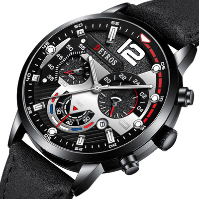 Reloj de Cuarzo Luminoso con Calendario y Cinturón de Moda - Image 9