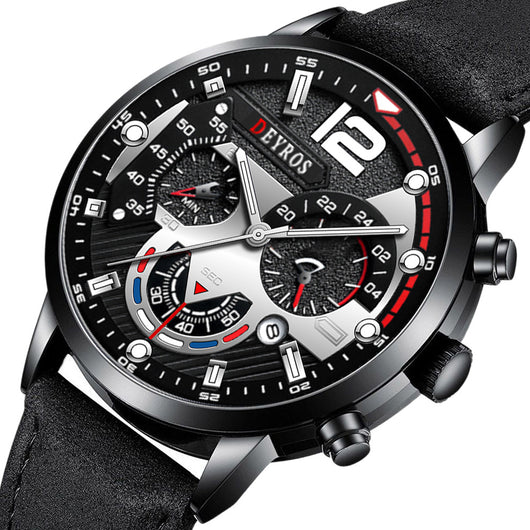 Reloj de Cuarzo Luminoso con Calendario y Cinturón de Moda - Image 9