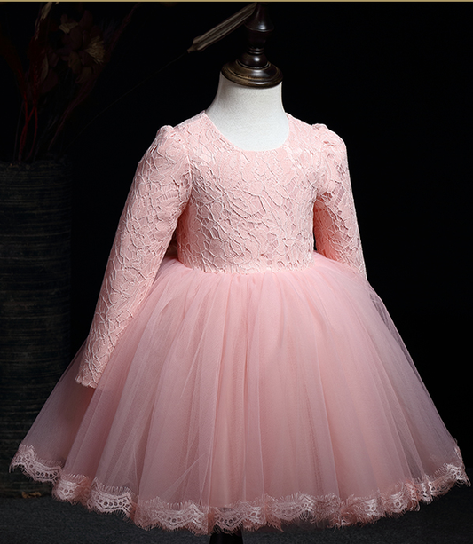 Vestido Princesa Infantil con Falda Voluminosa