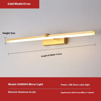 Lámpara LED Impermeable para Baño - Iluminación Inteligente para Espejo y Lavamanos - Image 7