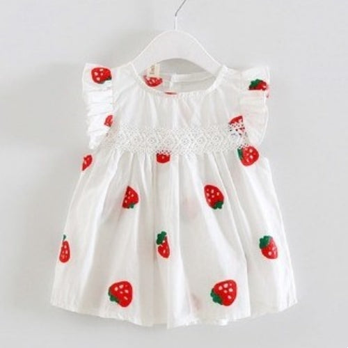Vestido Princesa de Verano para Niña - Manga Corta