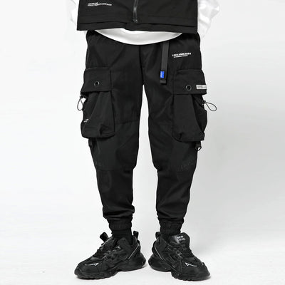Pantalones Sueltos Hip-Hop con Bolsillos de Herramientas - Image 16
