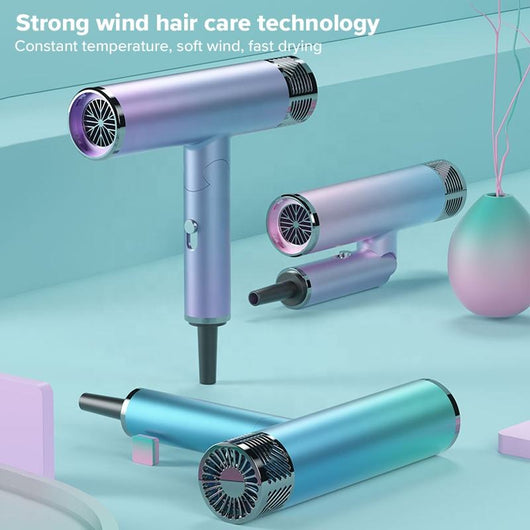 Secador de Cabello Plegable Iónico Mini Portátil Silencioso - Image 4