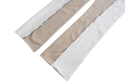 Jeans para Hombre con Contraste Frambuesa y Flecos - Image 16
