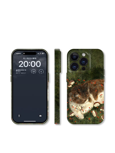 Funda Protectora para Celular con Diseño Gato y Erizo - Resistente a Caídas - Image 9