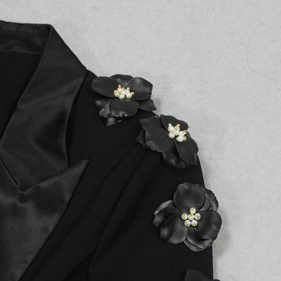 Conjunto Elegante de Dos Piezas con Flores para Mujer - Image 16