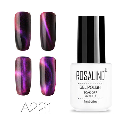 Adhesivo de Uñas Efecto Ojo de Gato Intercambiable para Diseños DIY - Image 11