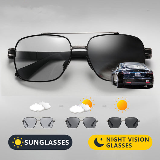 Gafas de Sol Vintage Metal con Protección UV Polarizada
