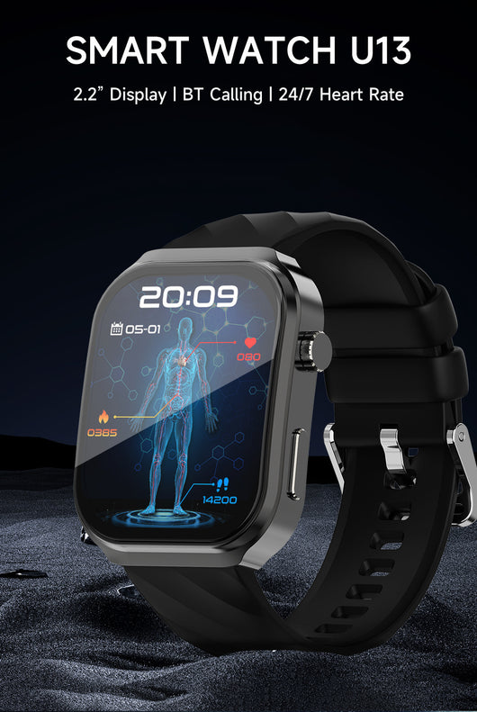 Reloj Inteligente U13 con Pantalla Curva 22" y Llamadas por Bluetooth - Image 8