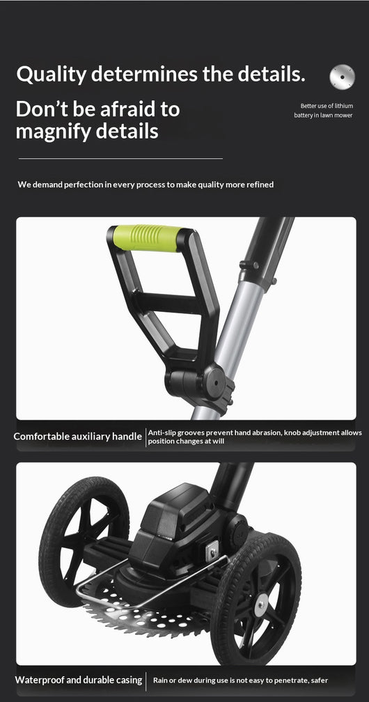 Cortadora de Césped Inalámbrica Profesional con Batería de Litio - Image 13
