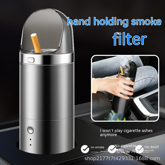Purificador de Aire Portátil 2 en 1 - Cenicero Inteligente para Auto y Hogar - Image 2