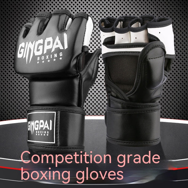 Guantes de Boxeo Mitones para Hombre y Mujer - Entrenamiento Profesional