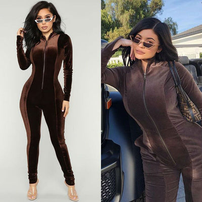 Jumpsuit de Lana Polar para Mujer - Diseño Coreano Moderno - Image 19