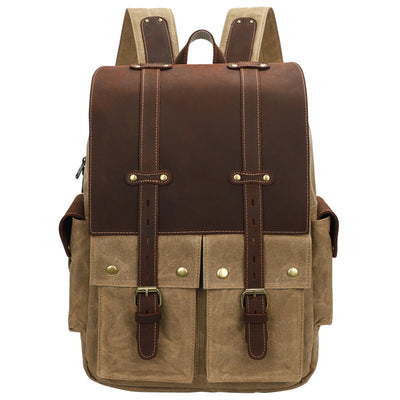 Mochila Retro de Lona para Hombre - Image 8