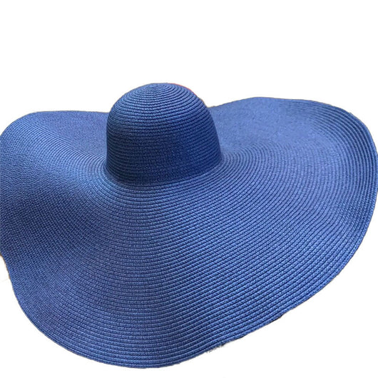 Sombrero de Playa Plegable Extragrande con Protección Solar - Image 14