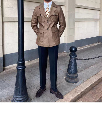 Blazer Premium de Cuello Inglés para Otoño e Invierno - Image 15