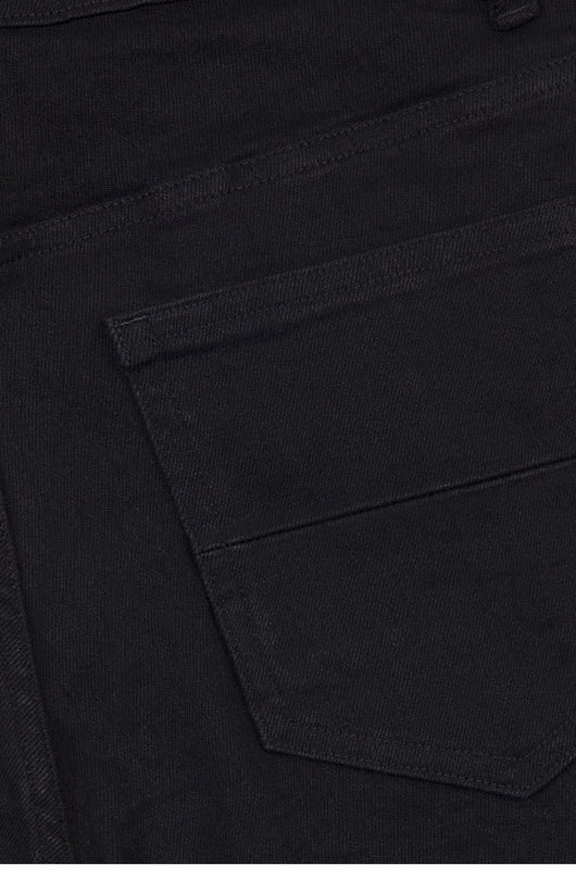 Jeans Slim Fit Elásticos con Largo Extendido y Efecto Apilado - Image 11
