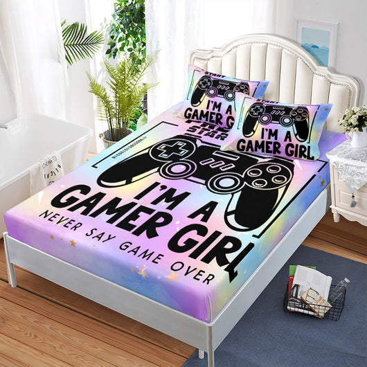 Juego de Sábana Ajustable, Funda Nórdica y Fundas de Almohada Gamer con Tecnología Refrescante - Image 9