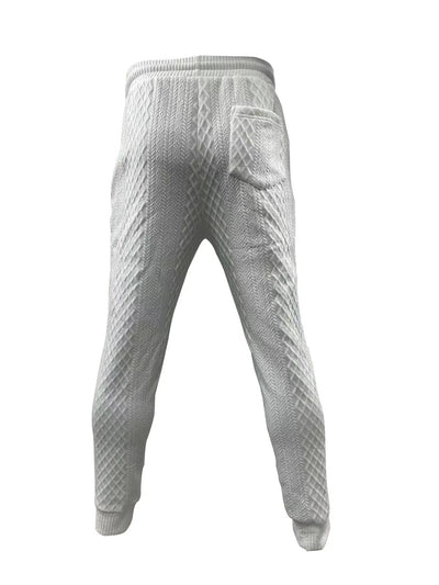 Traje Jacquard de Punto Pesado en Colores Sólidos - Image 23