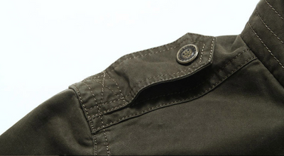 Chaqueta Casual de Algodón 100% Puro Lavado - Image 8