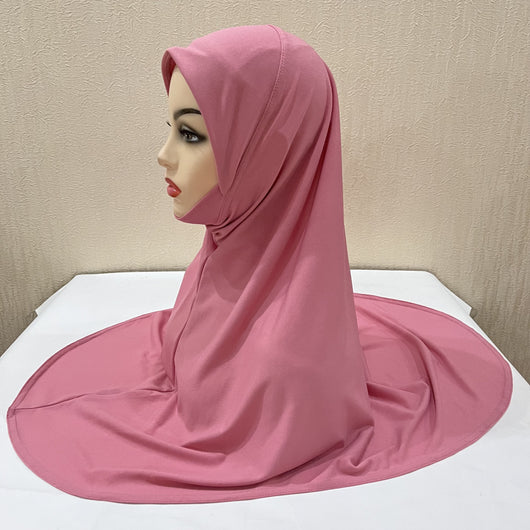 Turbante Ligero de Gasa Malaya - Pañuelo Multiuso en Colores Sólidos - Image 38