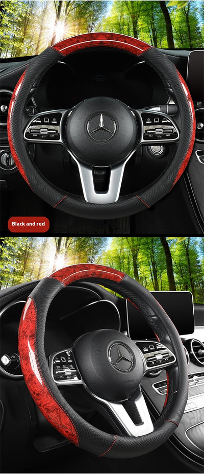 Funda de Volante de Cuero Premium Cristal Año Nuevo - Image 23