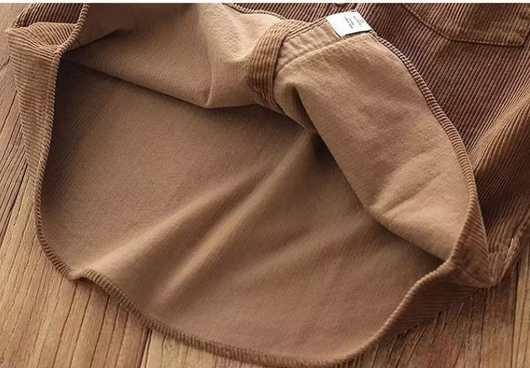 Camisa Cargo Vintage de Pana Suelta para Hombre - Image 16