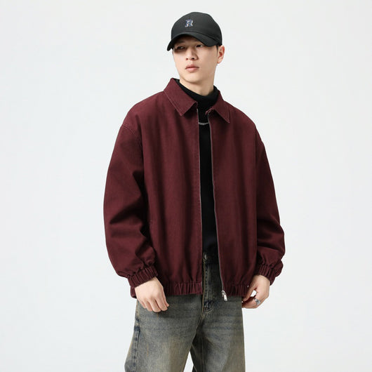 Chaqueta de Trabajo Holgada para Otoño Hombre - Image 2
