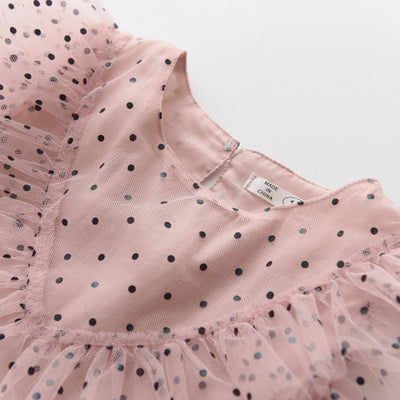 Vestido Infantil Princesa Verano con Bordado y Malla Delicada - Image 50