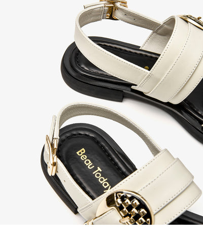 Sandalias Romanas de Cuero para Mujer - Cómodas y Elegantes - Image 13