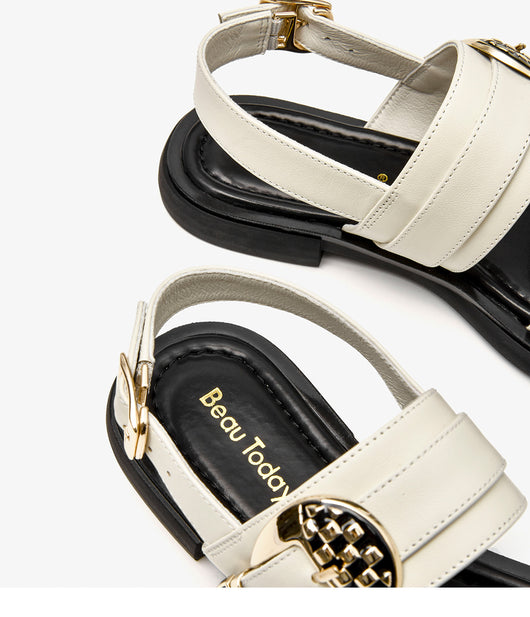 Sandalias Romanas de Cuero para Mujer - Cómodas y Elegantes - Image 13