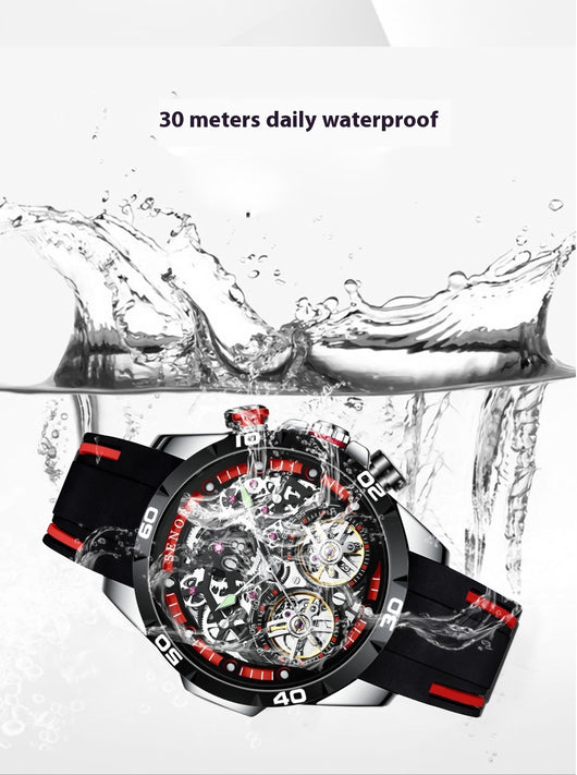 Reloj Mecánico Automático Hueco Luminoso para Hombre - Image 11