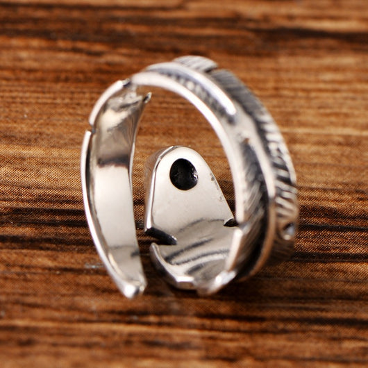 Anillo de Pareja en Plata 925 con Turquesa Artificial Vintage - Image 6