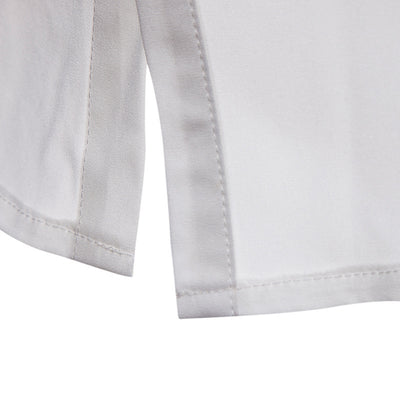 Camisa Manga Encaje Hombre Color Sólido - Image 13