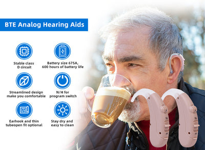 Audífono Retroauricular para Adultos Mayores - Amplificador Auditivo Digital - Image 11