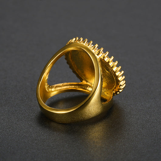 Anillo de Acero Inoxidable Estrella Personalidad Creativa - Image 3