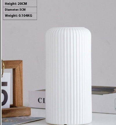 Jarrón Cerámico Minimalista Morandi Boca Ancha para Flores Secas - Image 10