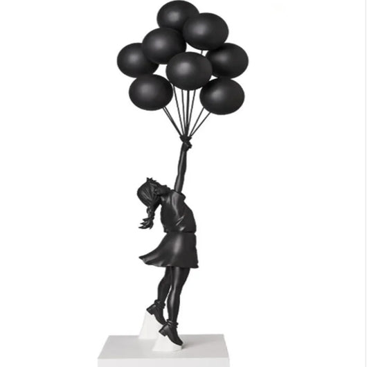 Escultura Decorativa Bubble Girl - Figura Artística para el Hogar - Image 14